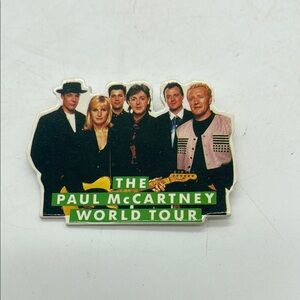 PAUL MCCARTNEY 1989-90 WORLD TOUR PIN